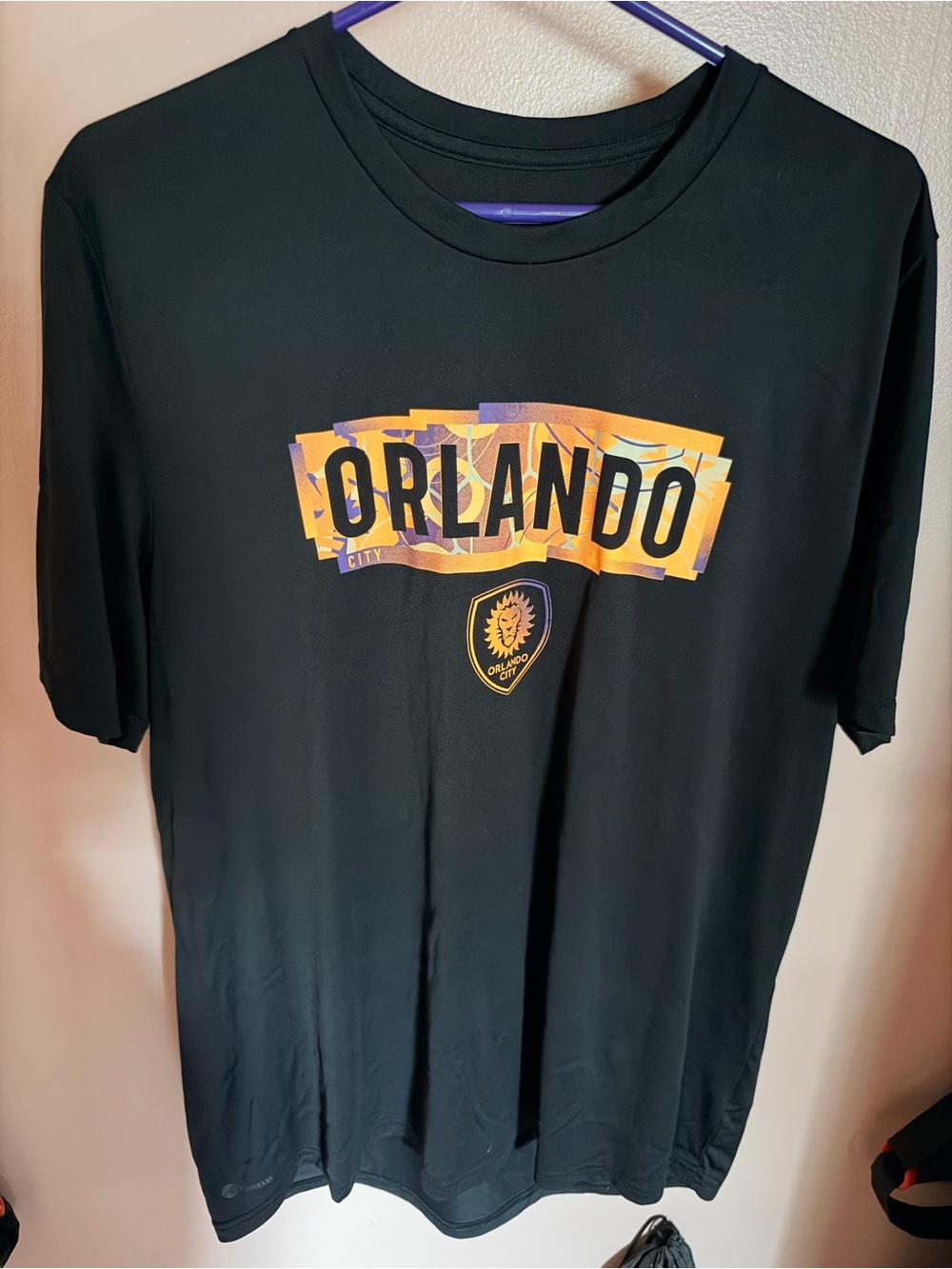 Orlando City Black Graphic Tee